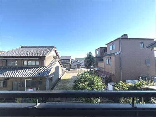 ２階バルコニーからの眺望