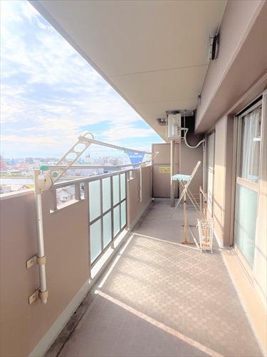 南側バルコニー