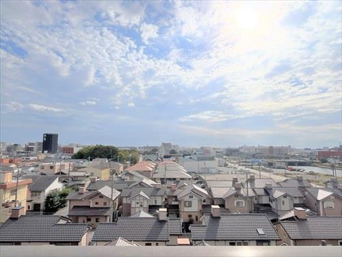 南側バルコニーからの眺望