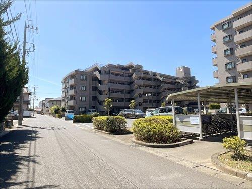 東側前面道路 (2026年3月撮影)