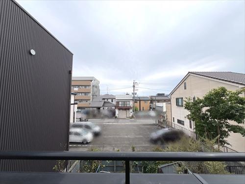 2階バルコニーからの眺望