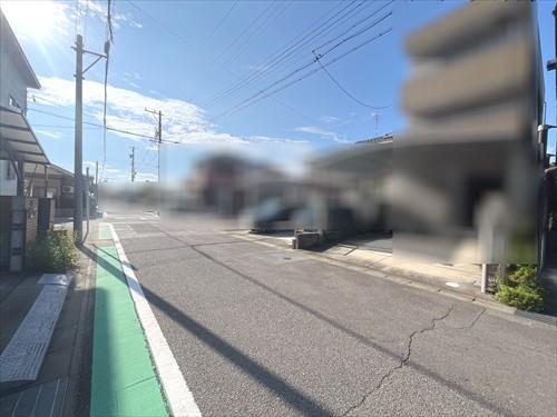 前面道路（撮影年月：2026年9月）