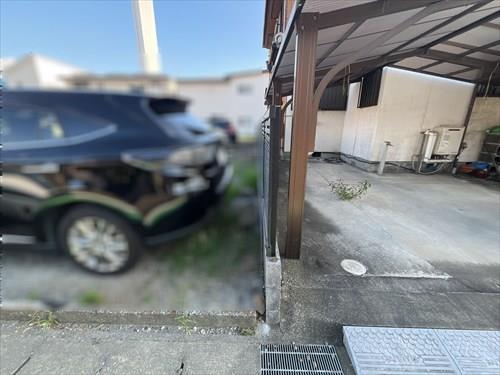 北東側境界付近