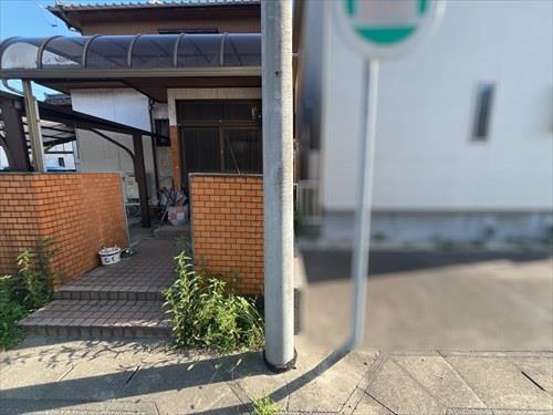 北西側境界付近