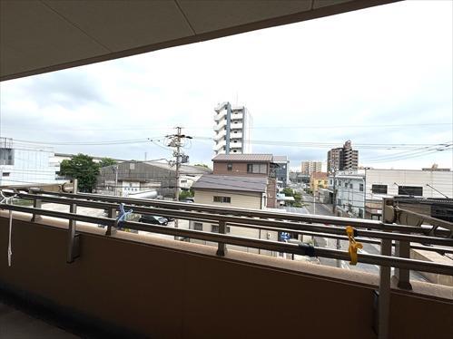 南東側バルコニーからの眺望