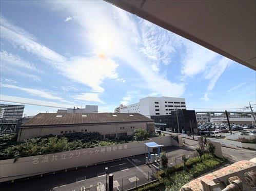 バルコニーからの景色