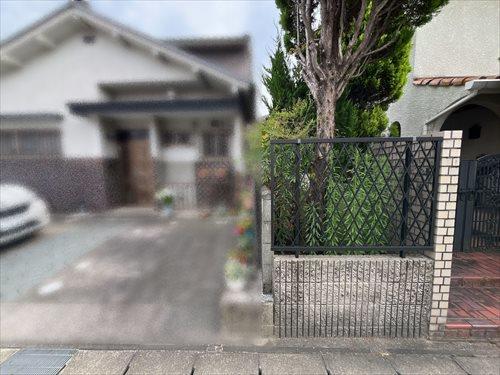 北東側境界付近