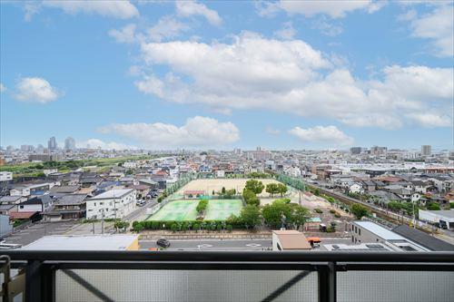 バルコニーからの眺望