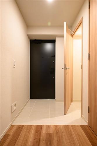 玄関、シューズインクローゼット