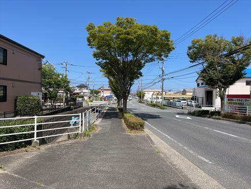 野方金武線（東側水路向い）