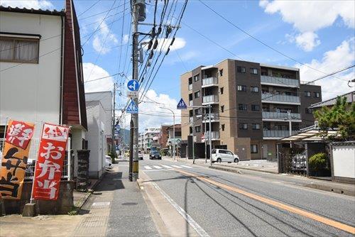 前面道路　北東側より撮影