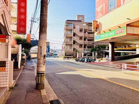 前面道路　2025年12月撮影