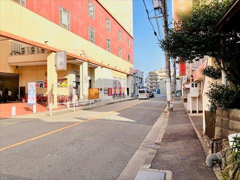 前面道路　2025年12月撮影