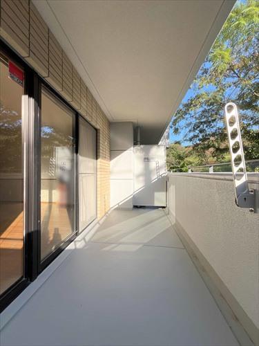 バルコニー南東部分