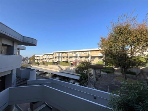 北側サービスバルコニーからの眺望