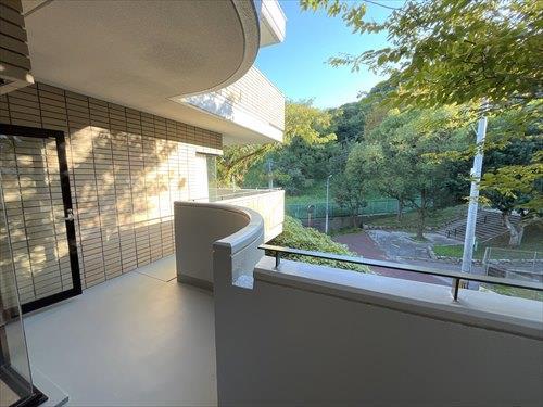 バルコニー南西部分