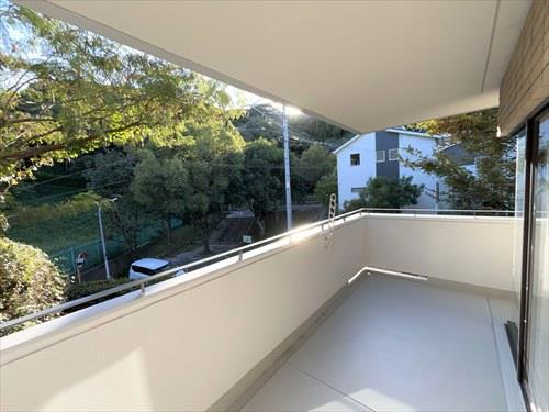 バルコニー南東部分