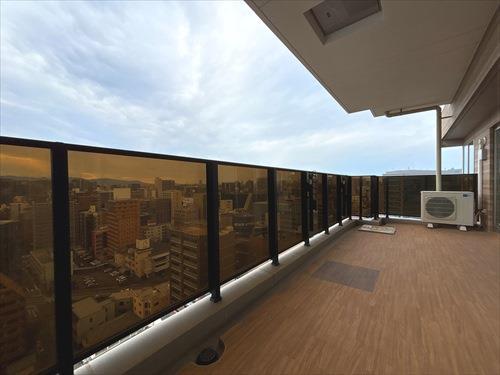 南西側バルコニー