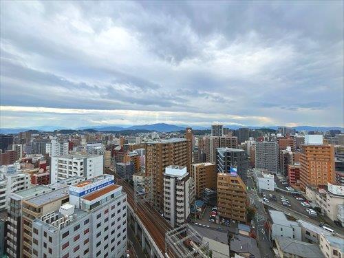 南西側バルコニーからの眺望