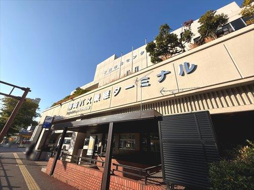藤崎バスターミナル（590ｍ）