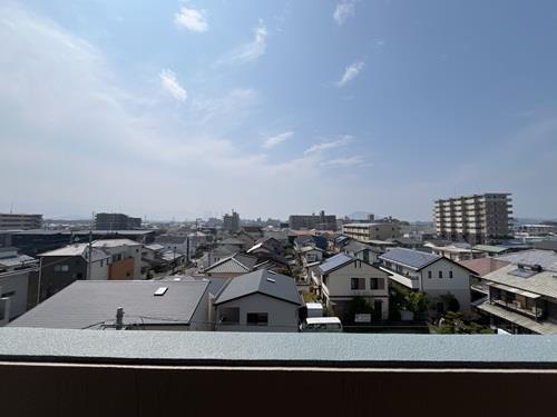 西面バルコニーからの眺望