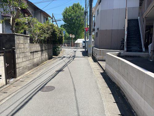 北側道路