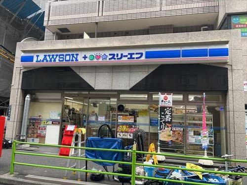 ﾛｰｿﾝ･ｽﾘｰｴﾌ日本橋中洲店350m