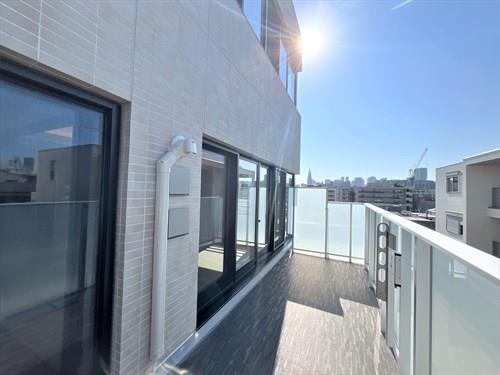 北側ルーフバルコニー