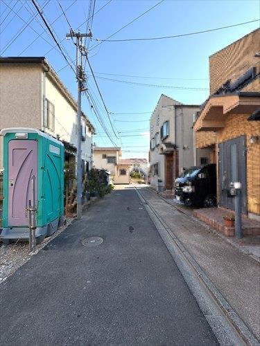 前面道路（2026年2月撮影）