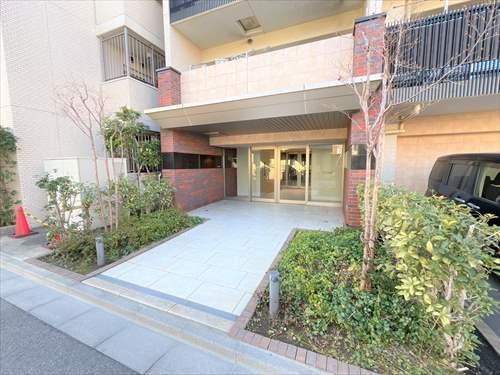 マンション入口