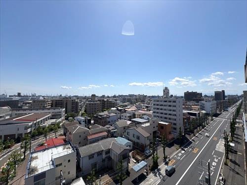 南側バルコニーからの眺望