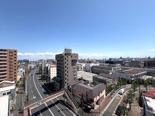 南側バルコニーからの眺望