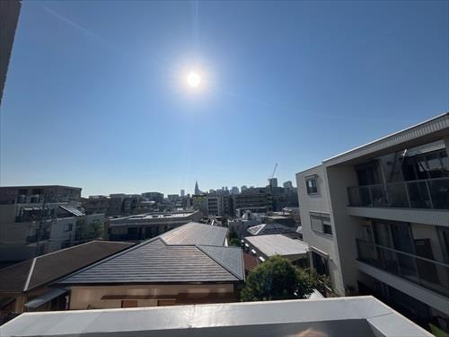 ルーフバルコニーからの眺望