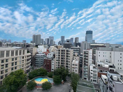 ルーフバルコニーからの眺望