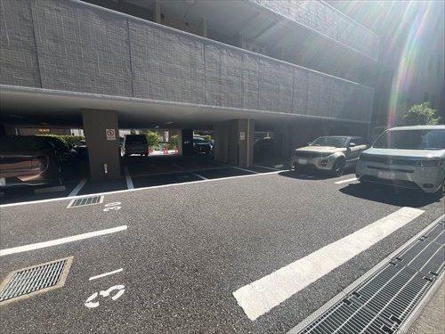 平置き駐車場（2026年8月撮影）