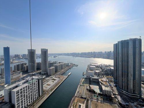 洋室8.0帖バルコニーからの眺望