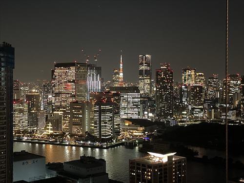 東京タワー夜景