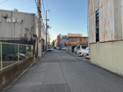 南側道路 南側道路