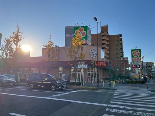 ライフ塩草店まで460m ライフ塩草店まで460m