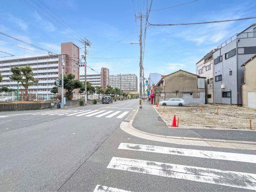 現地+前面道路 現地+前面道路