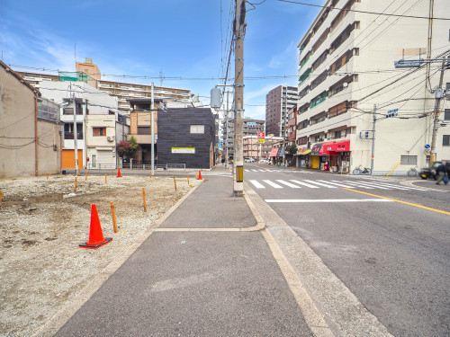 現地+前面道路 現地+前面道路