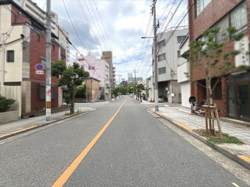 南側道路 南側道路