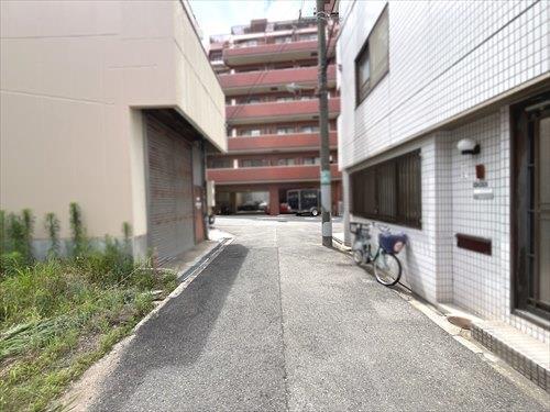 北側道路 北側道路