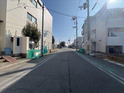 前面道路(2026年2月撮影)