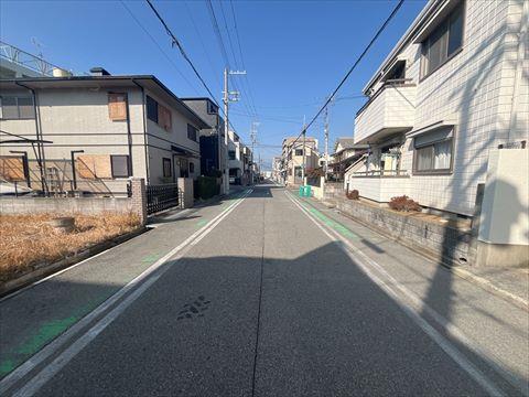 前面道路(2026年2月撮影)