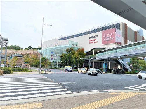 西宮阪急まで1670m