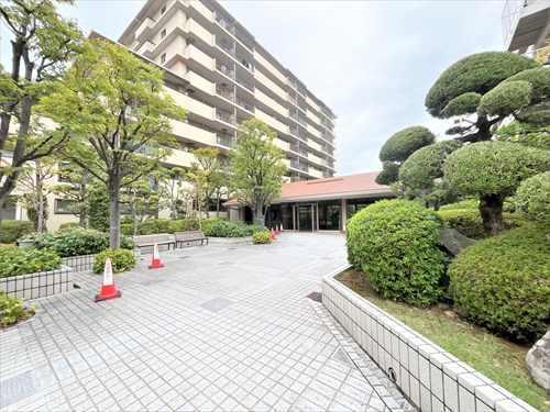 マンション敷地