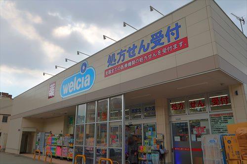 ウエルシア西宮北名次店 780m