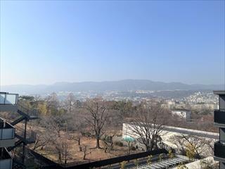バルコニーからの景観