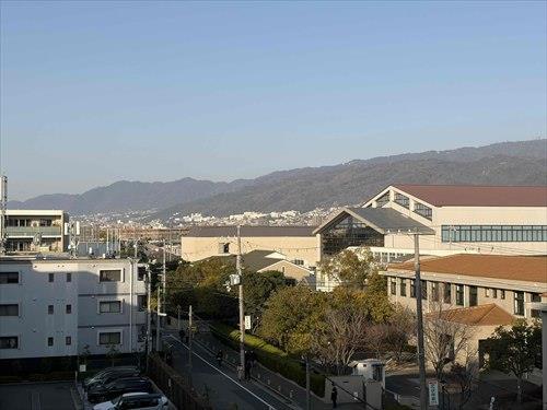 西側バルコニーからの眺望